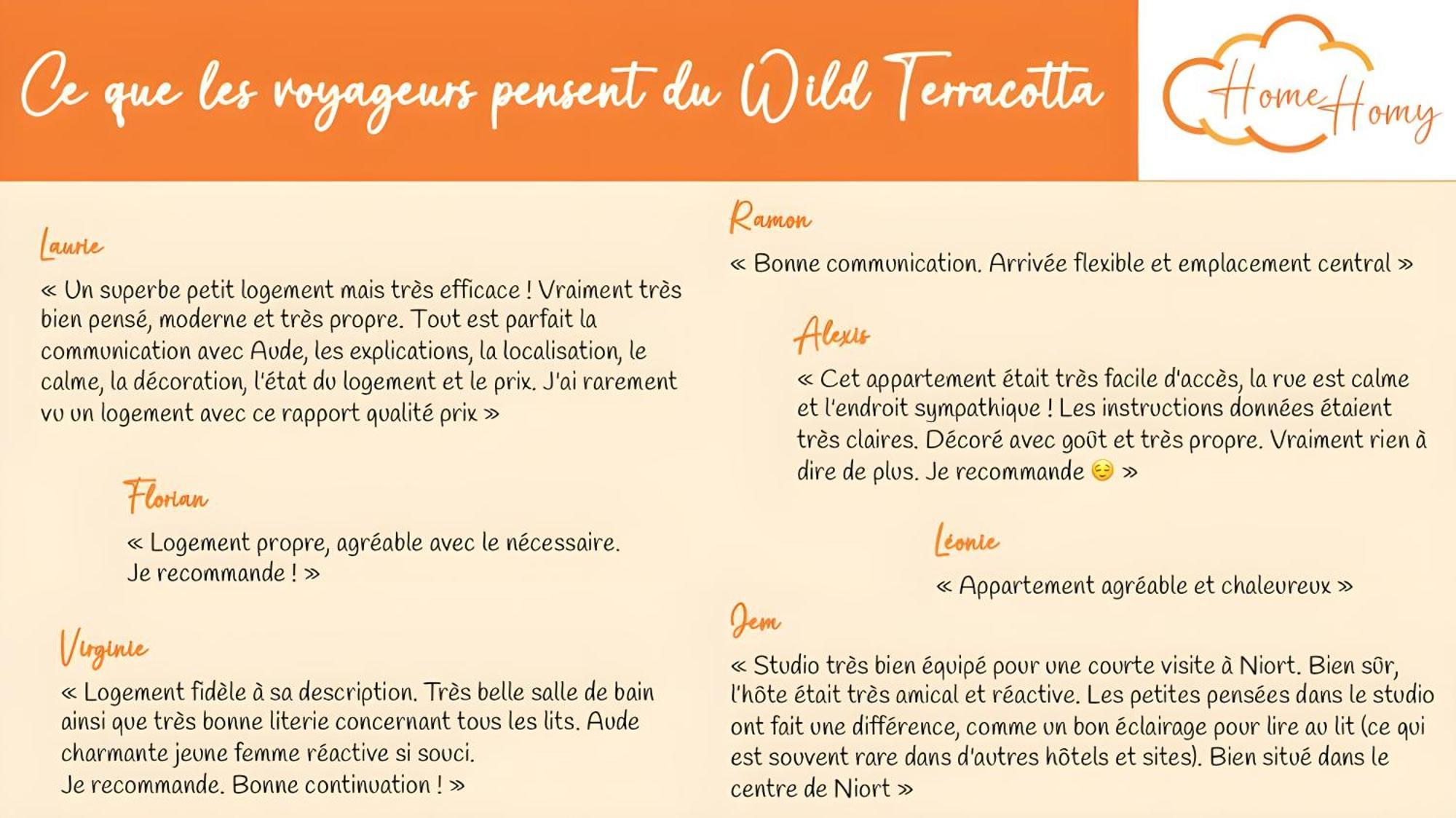 Le Wild Terracotta - Home Homy Niort Zewnętrze zdjęcie